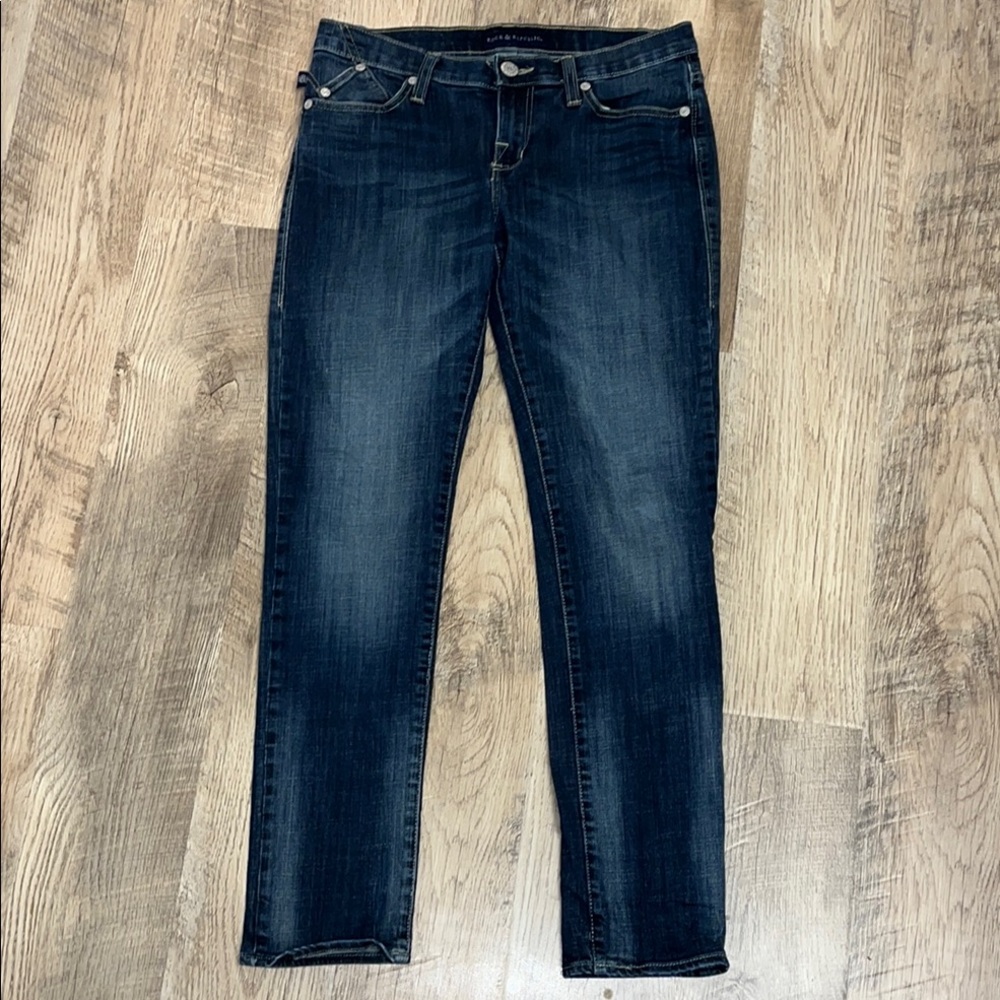 Women's Rock & Republic Dark Blue Jeans‎